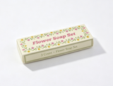 3 Count Colorful Flower Soap Box Set for 18'' Doll Retro 70s Groovy Bathroom Pretend Play
