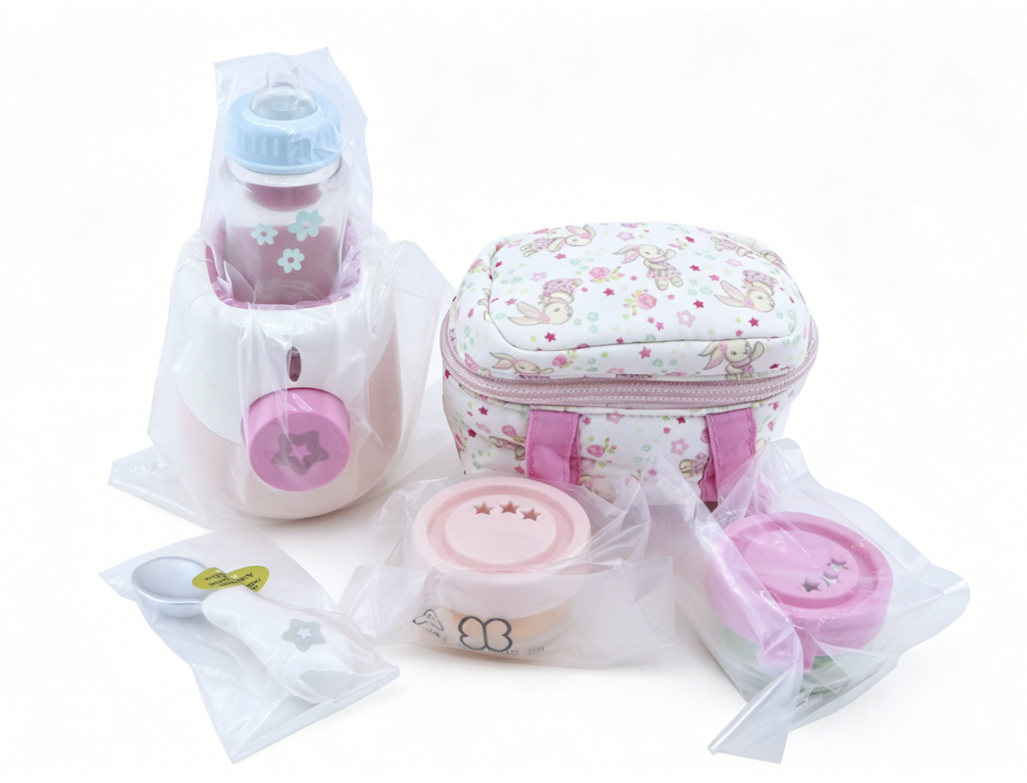 American Girl Bitty Baby Bottle-Warming Feeding Playset for 15" Doll