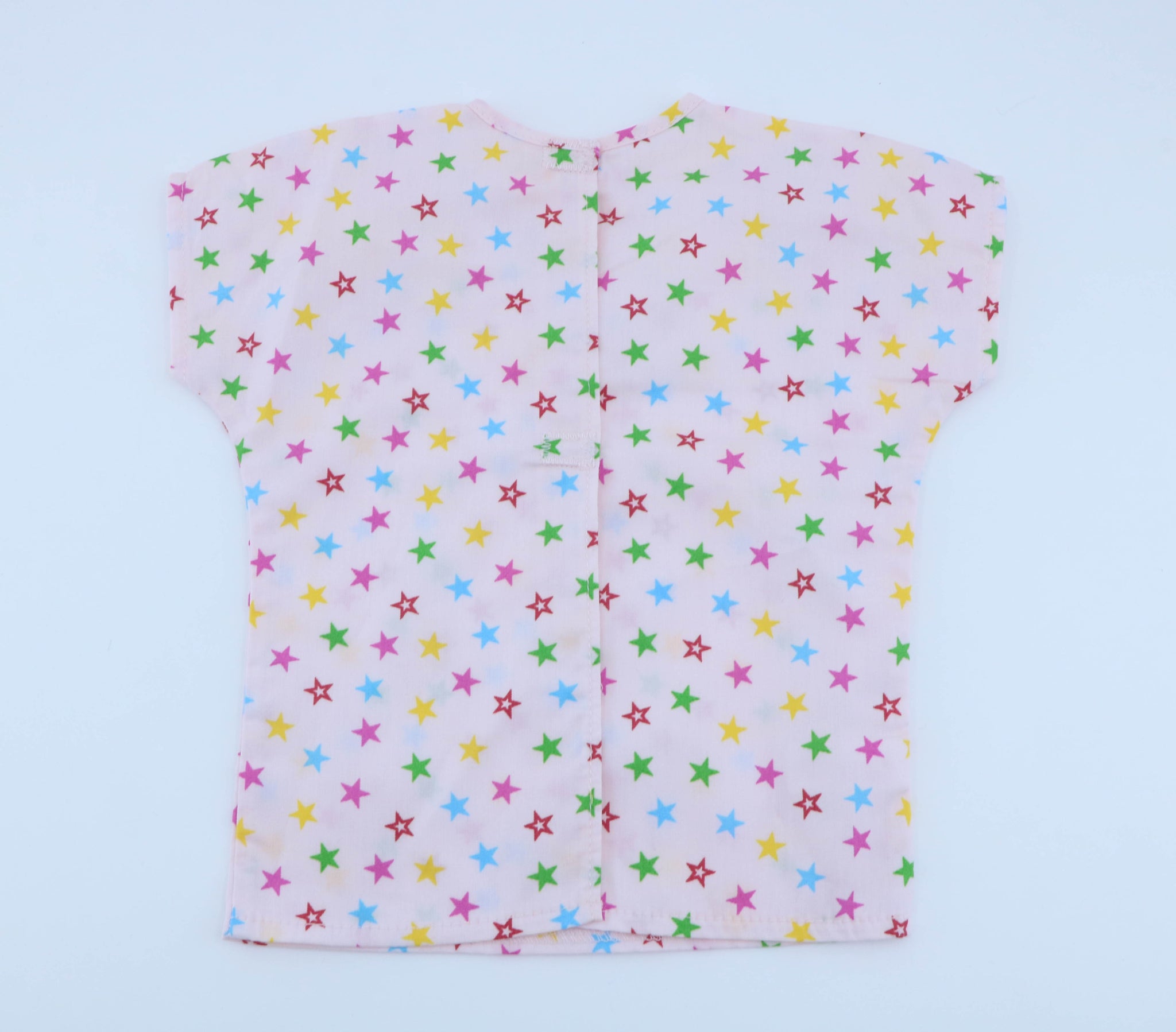 Authentic American Girl Pink Multicolor Star Print Top for 18'' Doll