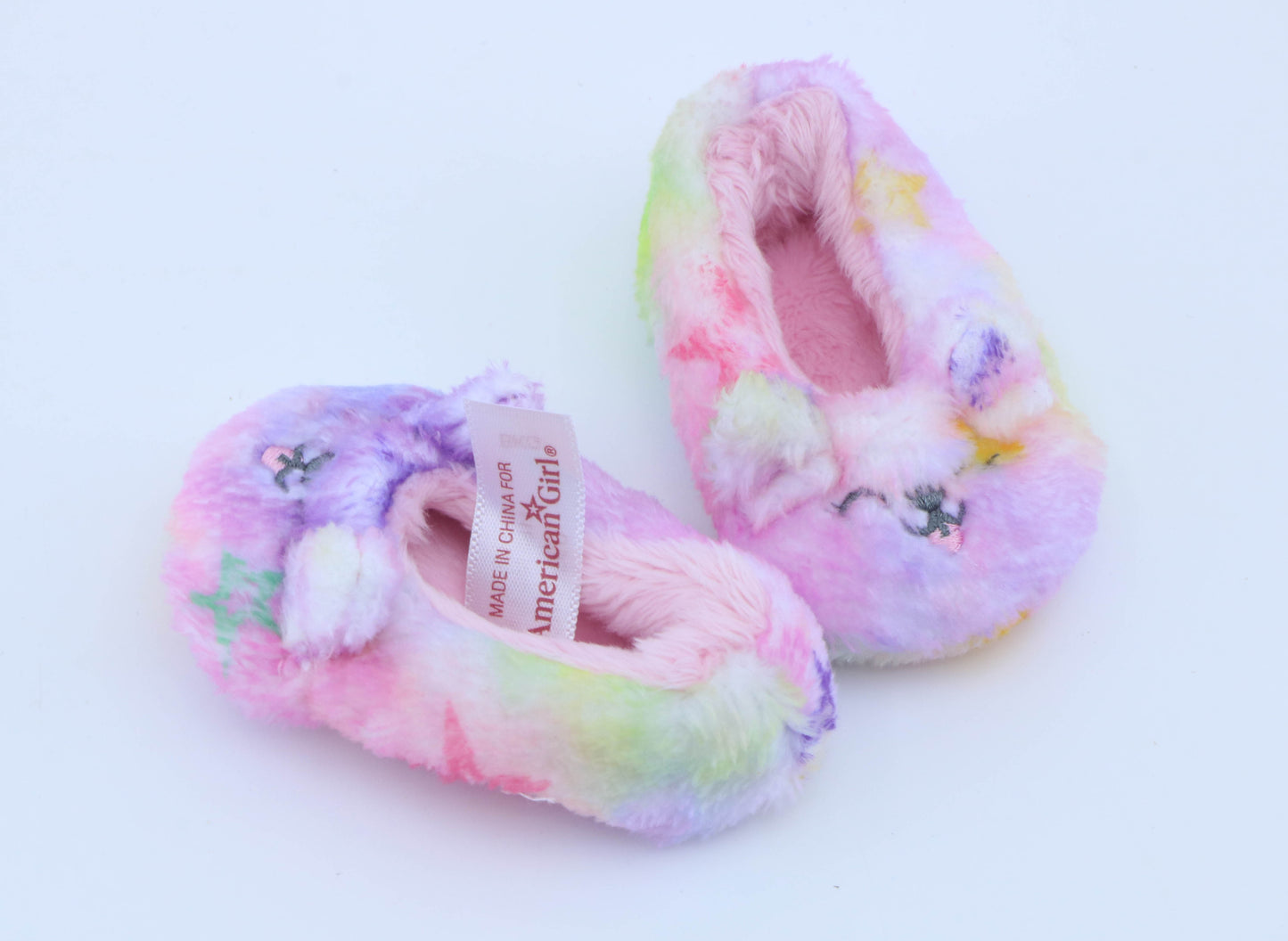 American Girl pair slippers only for 18'' doll Summer McKinny Stars & Snuggles Pajamas