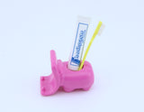 American Girl Julie's Groovy Bathroom Hippo Toothbrush Holder Set (Toothbrush + Toothpaste Included) - For 18" Dolls