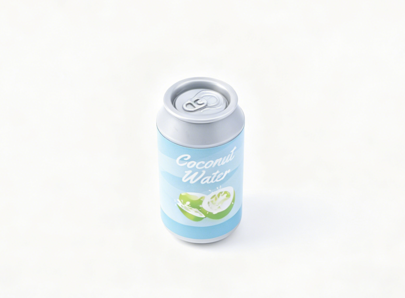 American Girl Coconut Water Soda Can Drink Prop for 18'' doll Kitchen Pretend Play
