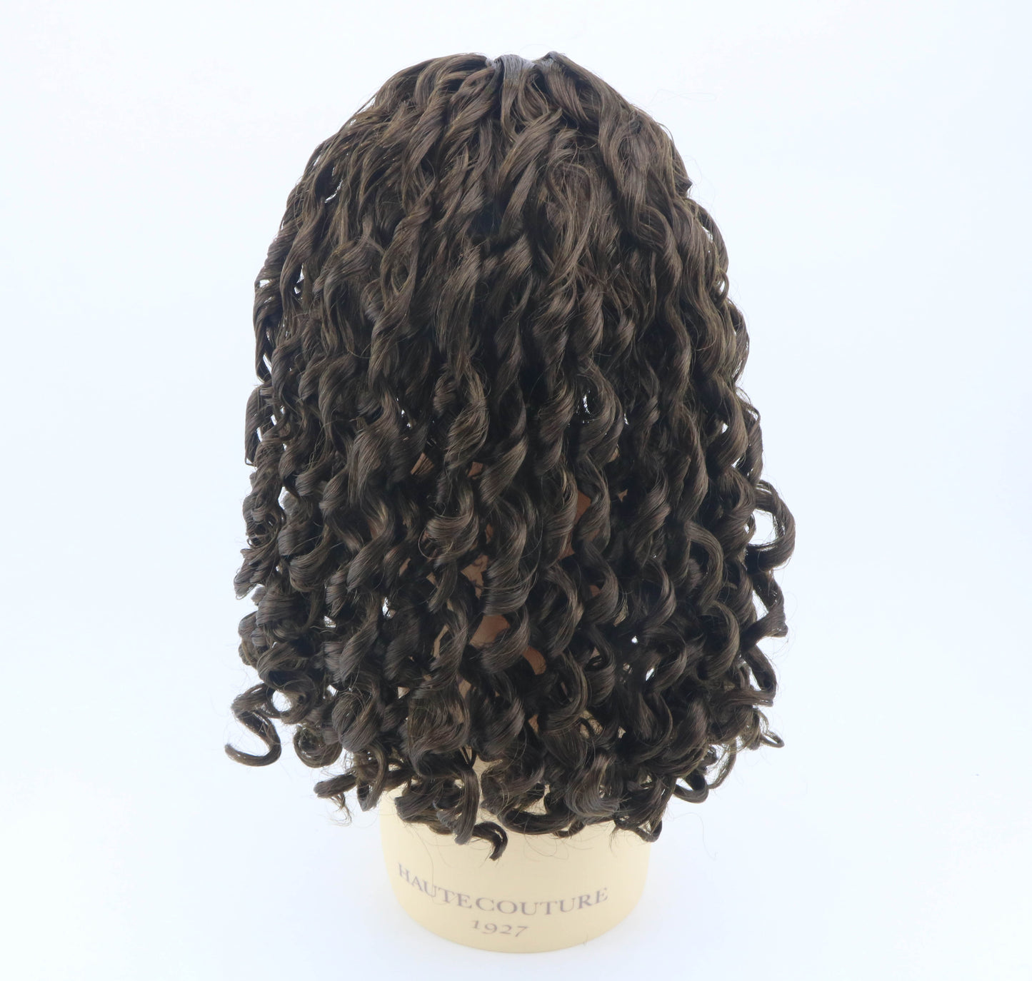 Authentic American Girl Dark Brown Curly Doll Wig for 18'' Doll Accessories