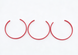 American Girl 3Pcs Red Plastic Headbands For 14.5'' Doll Hair Accessory