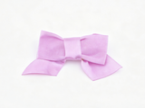 Pink Satin Bow Hair Clip For 18'' Doll Accessory