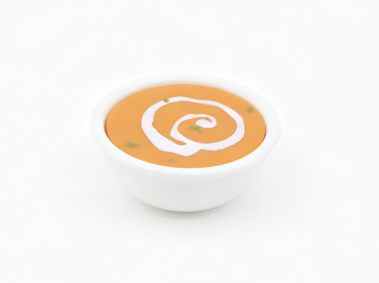 Authentic American Girl Pumpkin Soup Bowl Pretend Food Prop For 18'' Doll