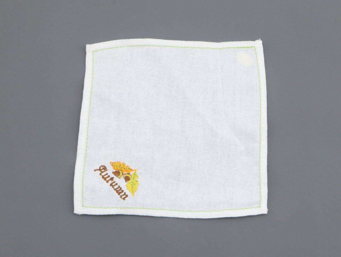 American Girl 18'' Doll Autumn Napkin From Kits School Lunch Handkerchief