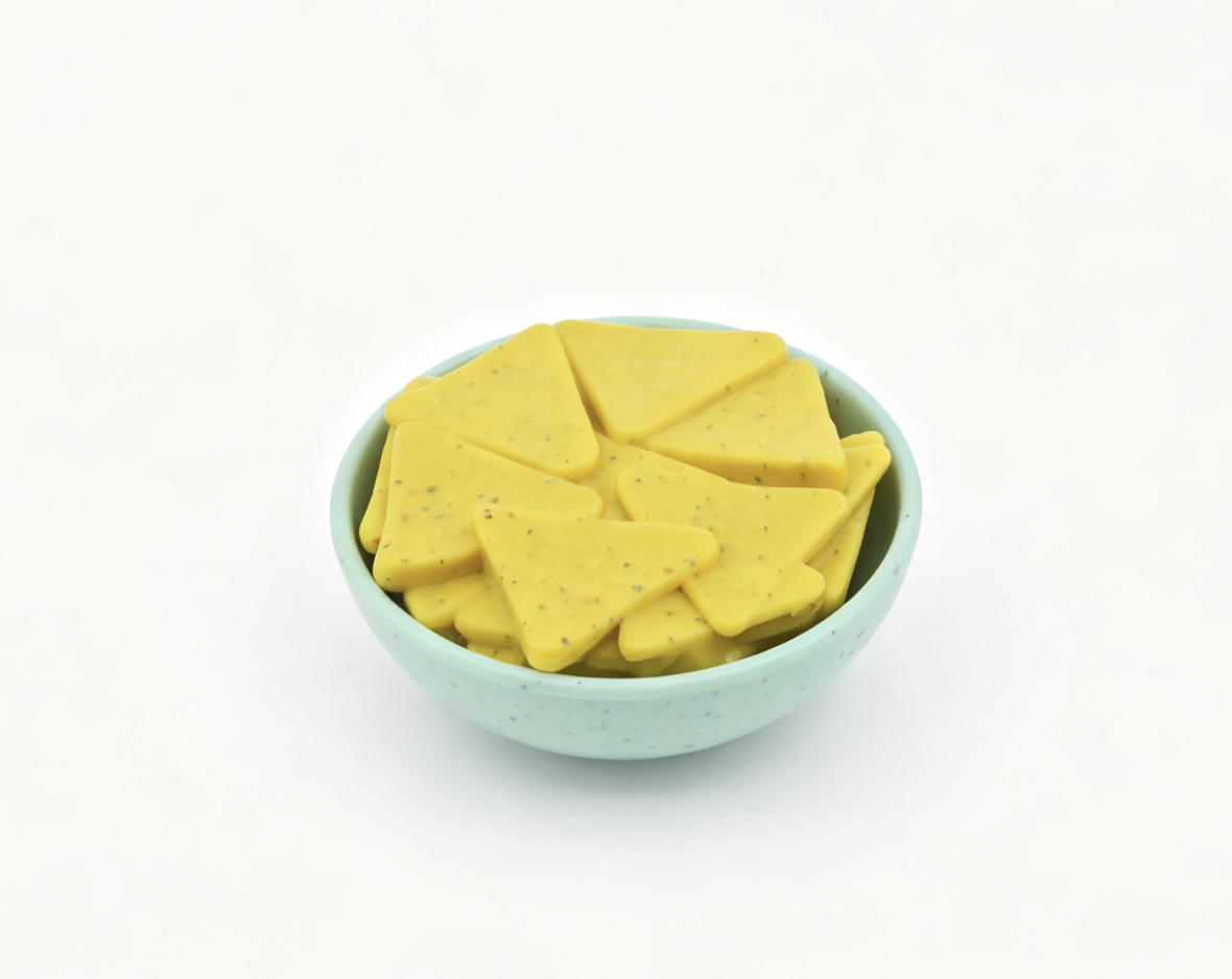 A bowl of tortilla chips for 18'' doll Courtney SLEEPOVER ACCESSORY SET