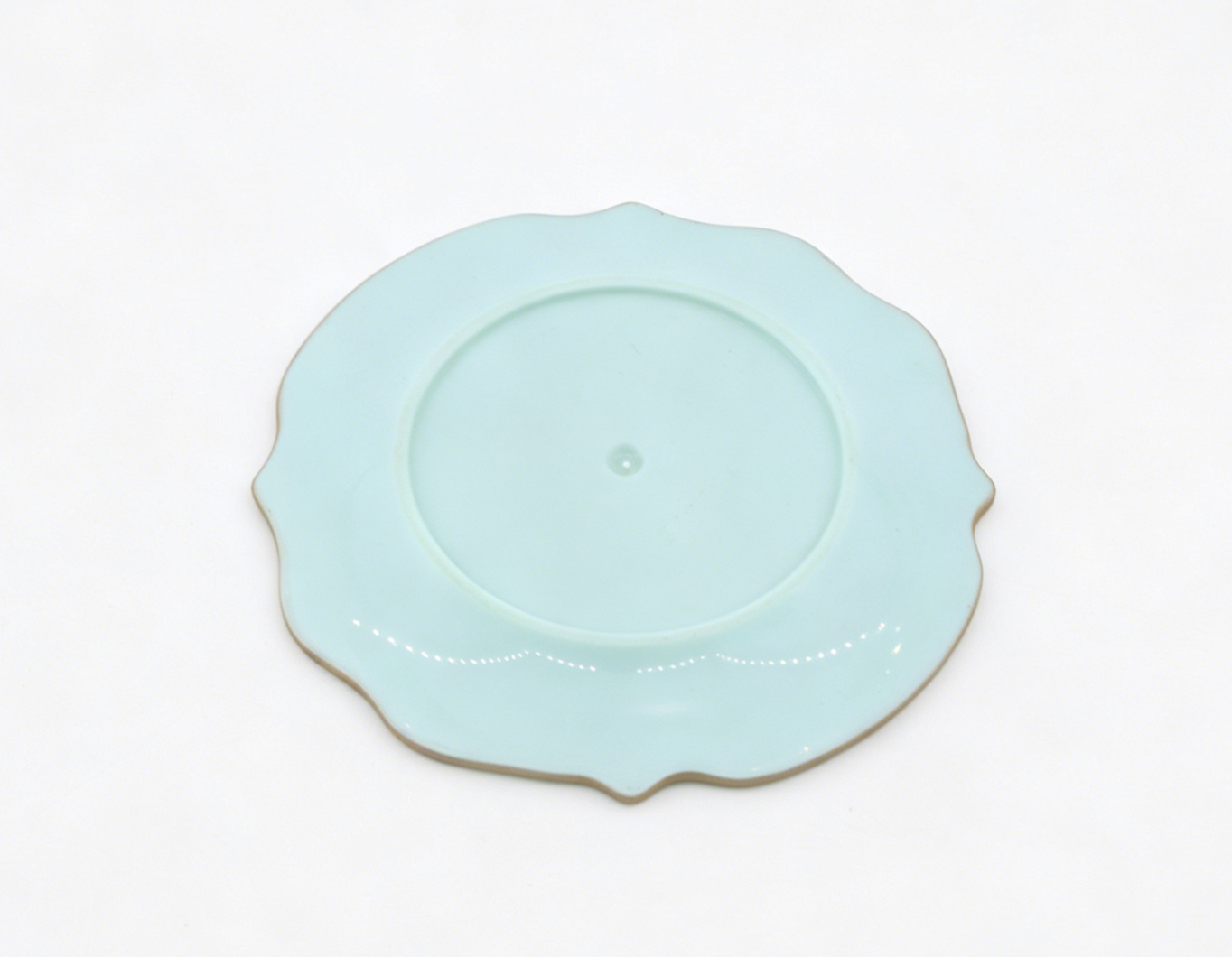 American Girl Scalloped Dinner dessert Plate For 18'' Doll Dining Kitchen Accessory