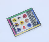 American Girl Mini Grin Pins Set for 18" Doll Vests & Outfits