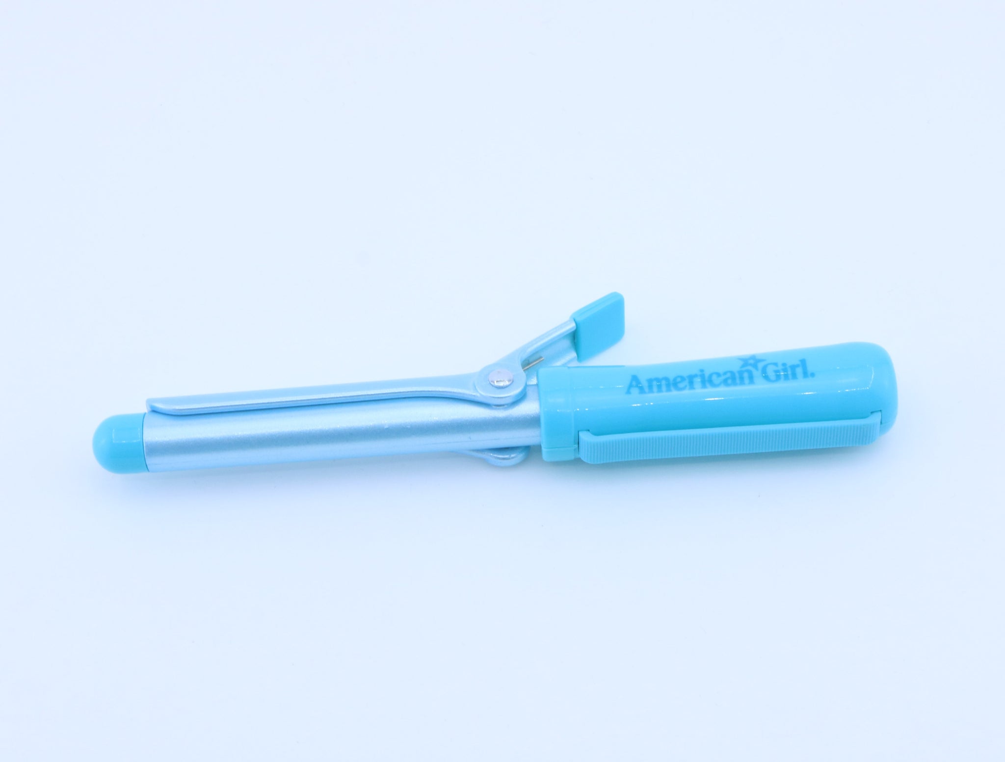 American Girl Blue Pretend Curling Iron Hairstyling Accessory - For 18" Dolls