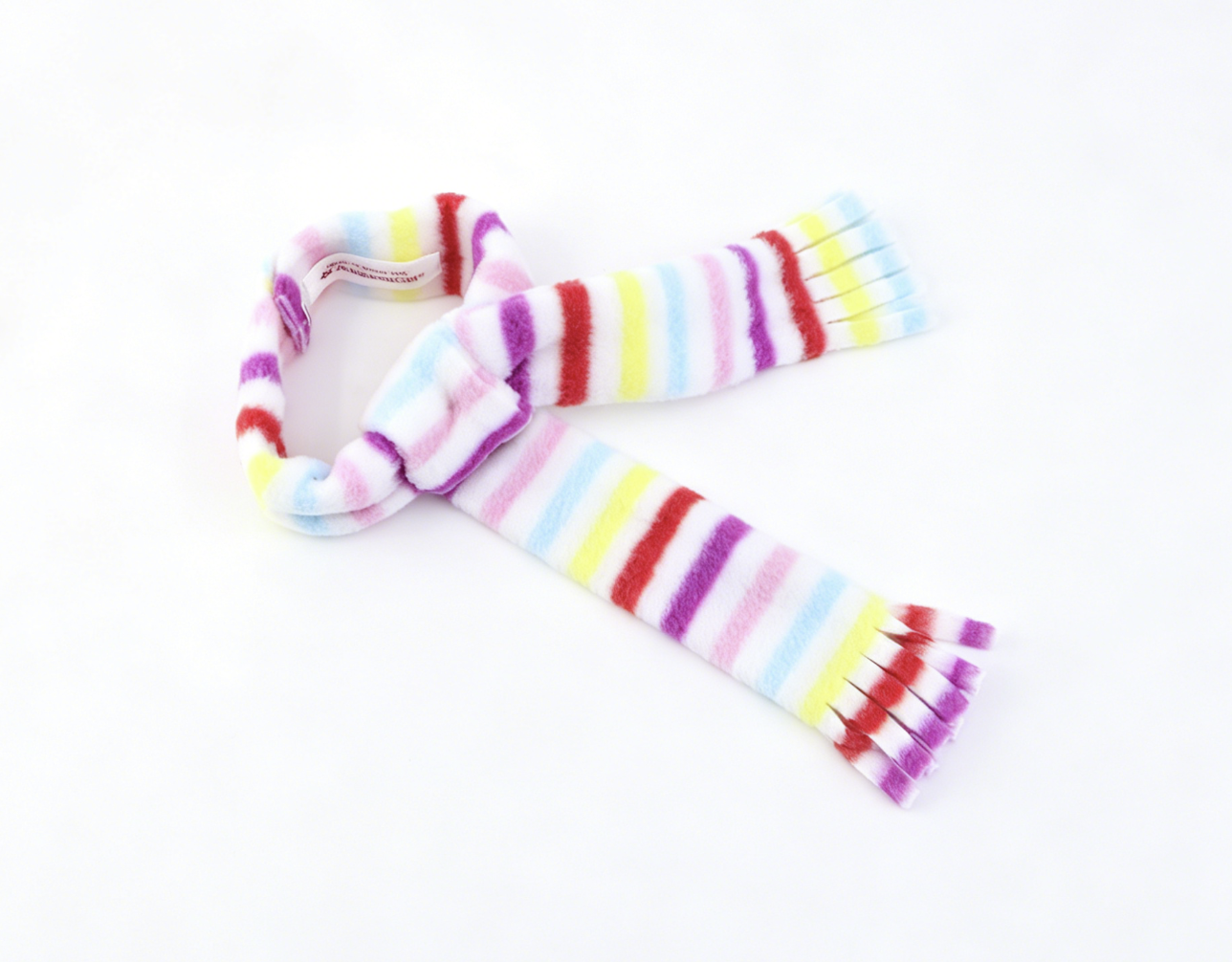 American Girl Rainbow Striped Fleece Scarf FOR 18'' DOLL Cold Weather Accessories