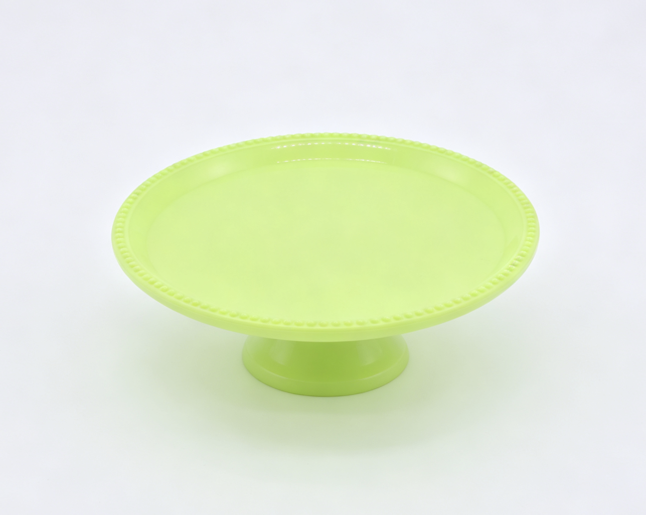 Lime Beaded Cake Stand For 18'' Doll Kitchen Accessory