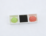 American Girl Dipping Sauce Tray for 18" Doll Food Sushi Set Wasabi Ginger Soy
