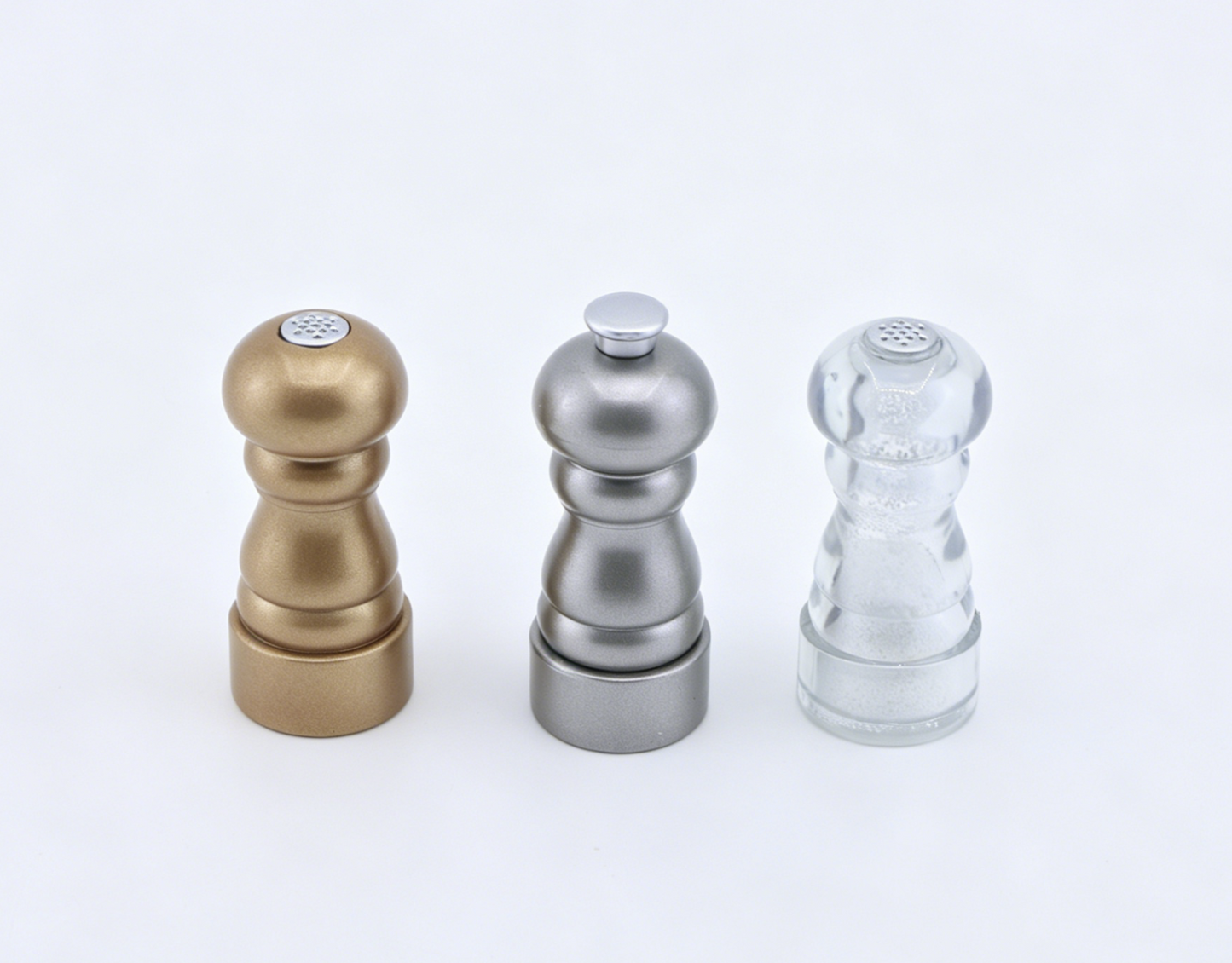 American Girl Doll Salt Pepper Grinders | 3-Piece Mini Dining Spice Set - 18" Doll Accessory