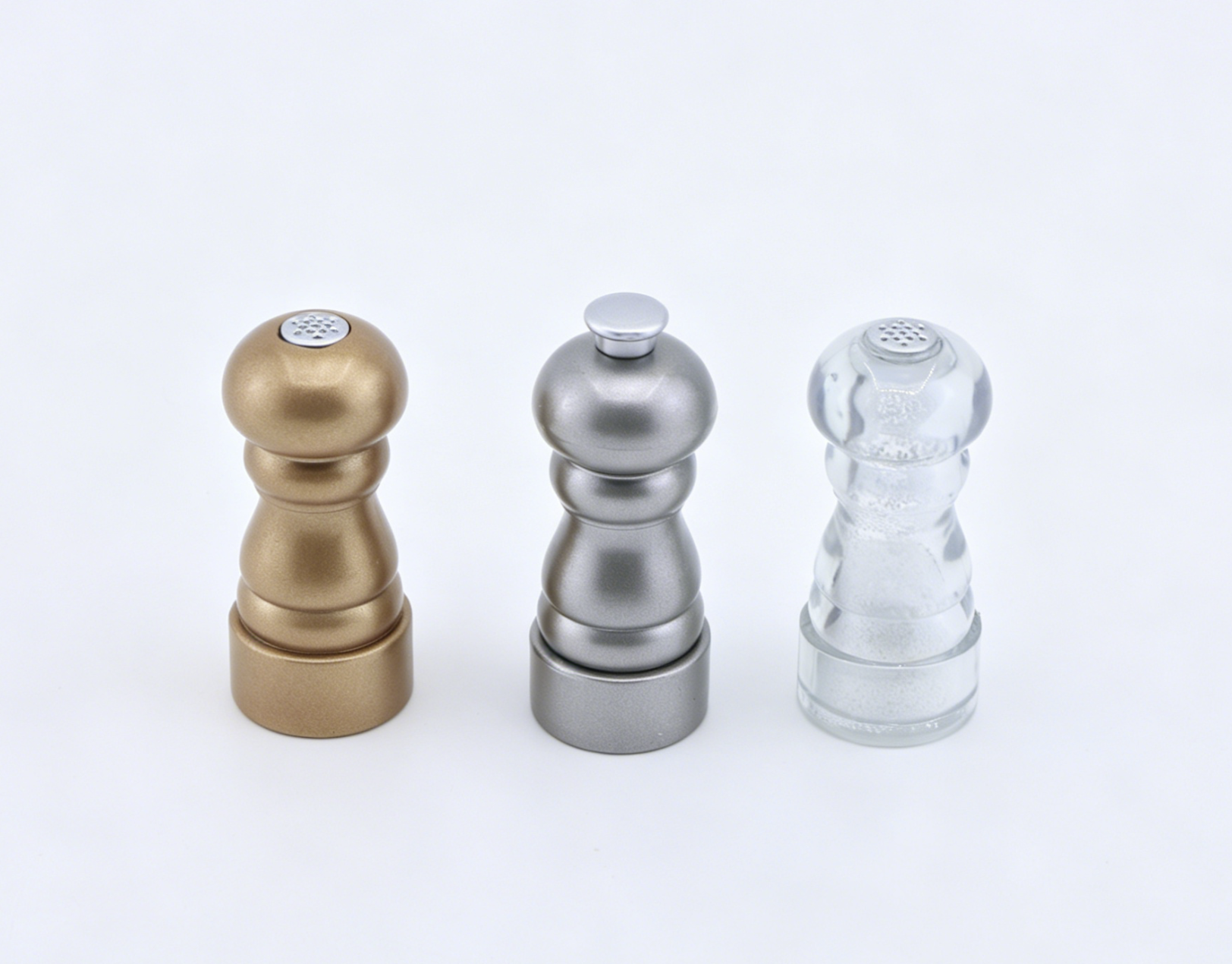 American Girl Doll Salt Pepper Grinders | 3-Piece Mini Dining Spice Set - 18" Doll Accessory
