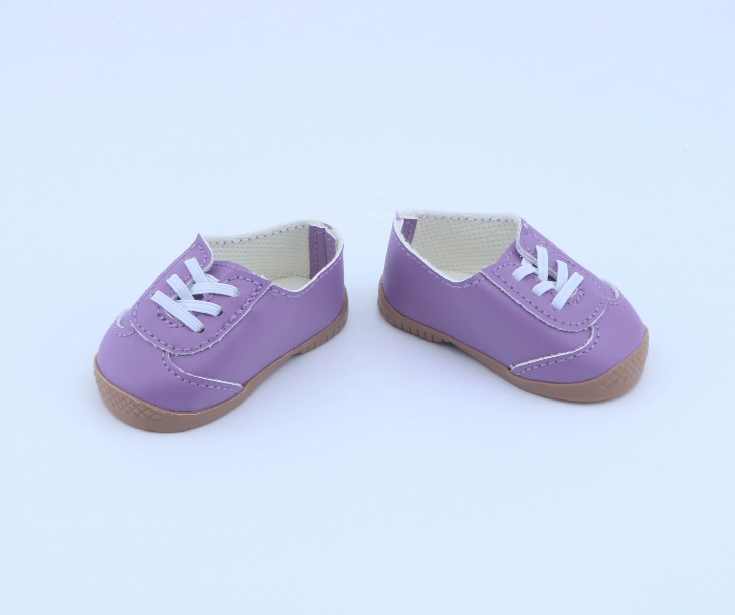 Authentic American Girl Purple Lace-Up Sneakers for 18'' Doll Shoes