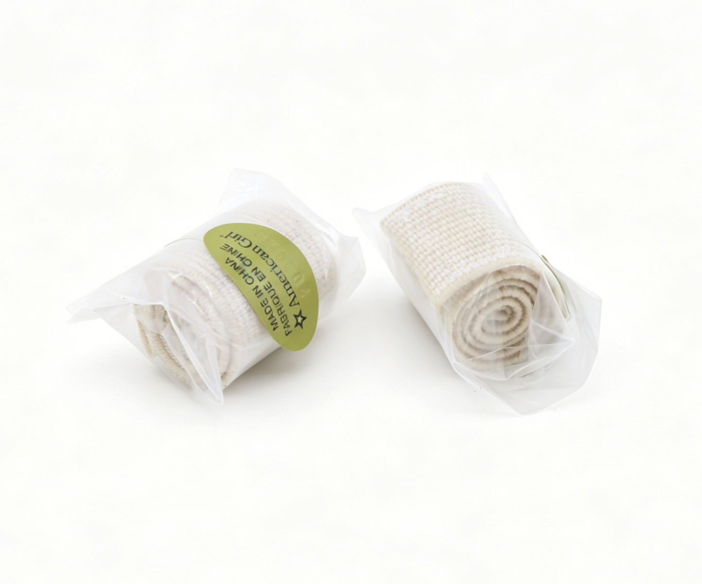 American Girl 2 Pcs Rolled Knit Bath Towel Prop for 18'' Doll Bathroom Spa Pretend Play