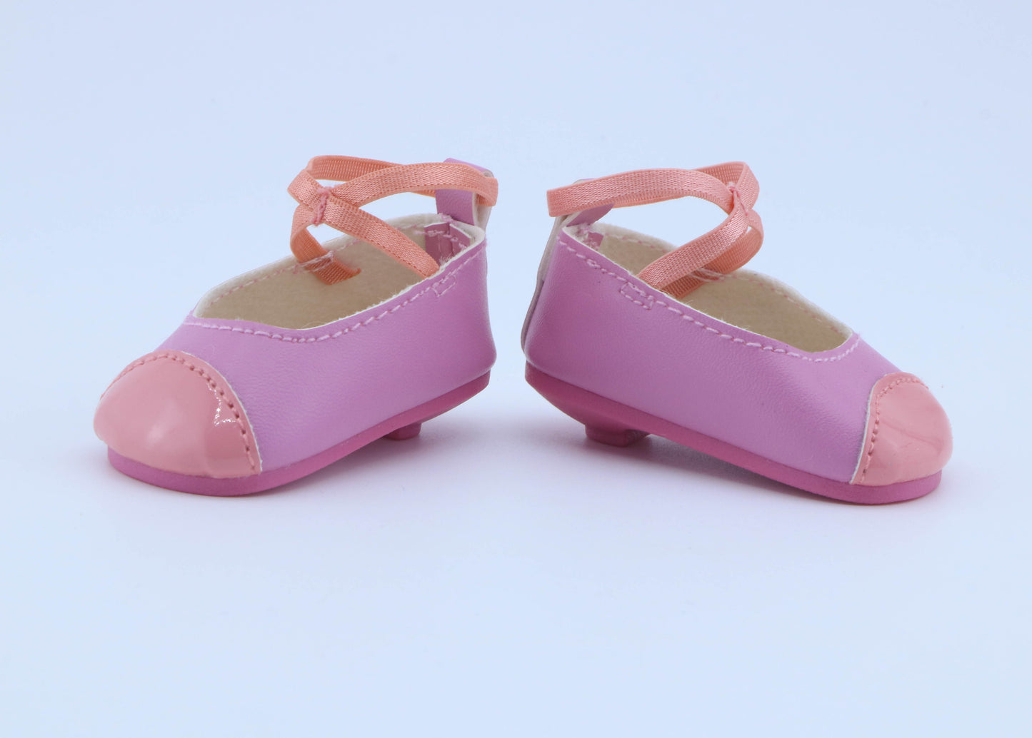 Authentic American Girl Pink Two-Tone Mary Jane Shoes for 18'' Doll Shoes