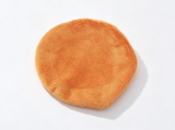 Orange Plush Toilet Seat Cover for 18'' Doll Retro 70s Groovy Bathroom Pretend Play