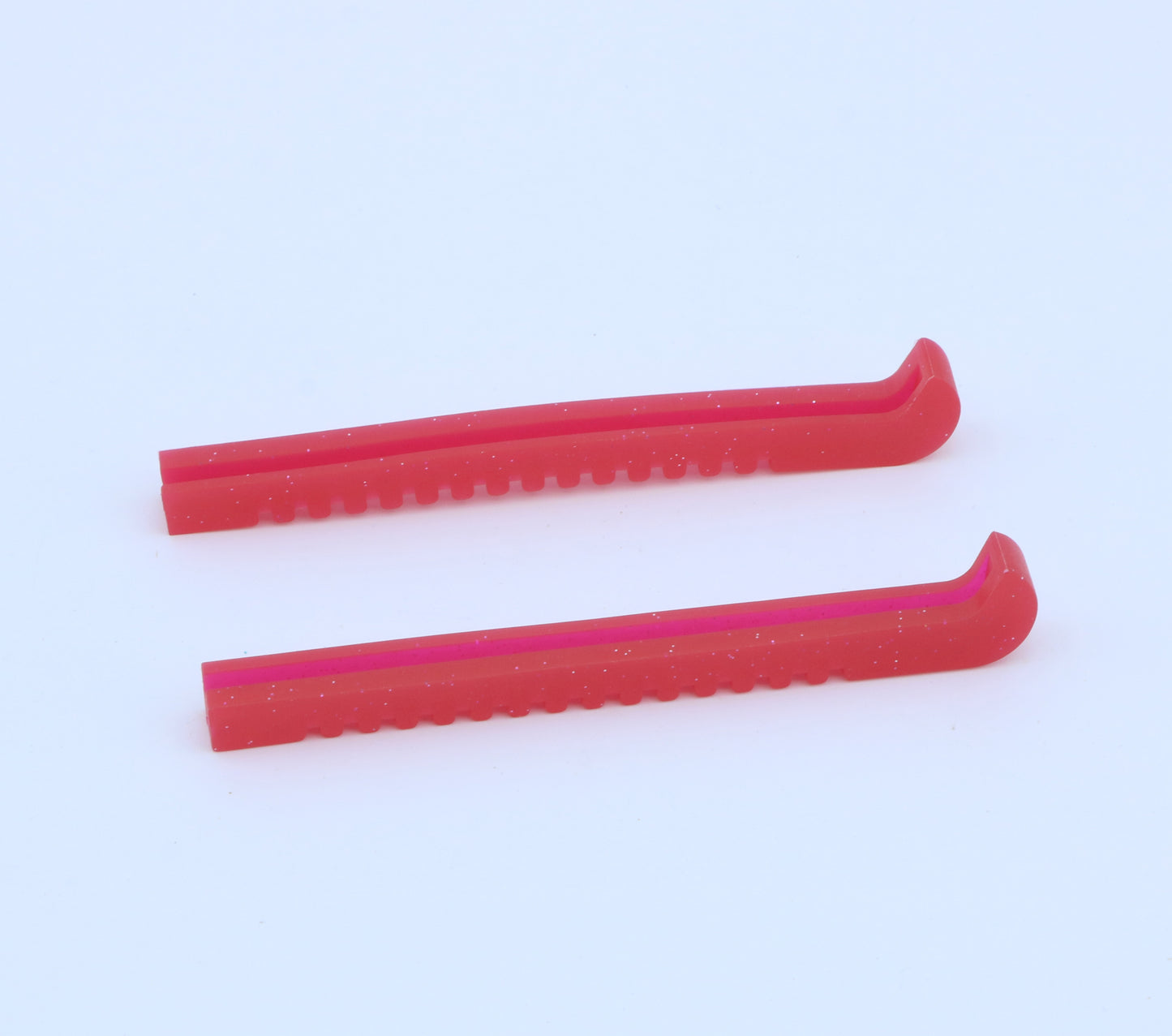 American Girl 18" Doll Red Glitter Skate Guards - Ice Skating Accessory Set