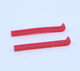 American Girl 18" Doll Red Glitter Skate Guards - Ice Skating Accessory Set