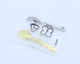 American Girl Gold & Silver Spoon Set - Authentic 2-Piece Doll Cutlery - For 18" Dolls