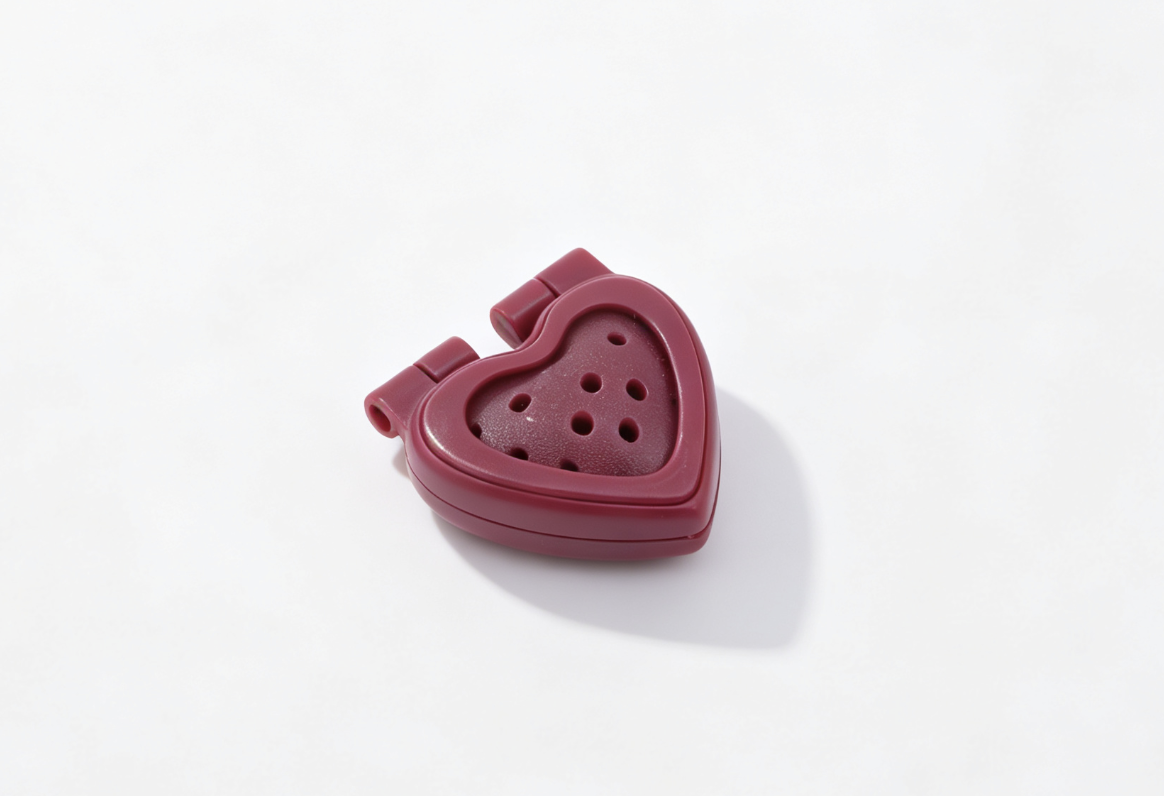 Heart Shaped Flip Mini Massage Hair Comb Accessory for 18'' Doll Makeup Salon Dress Up Play