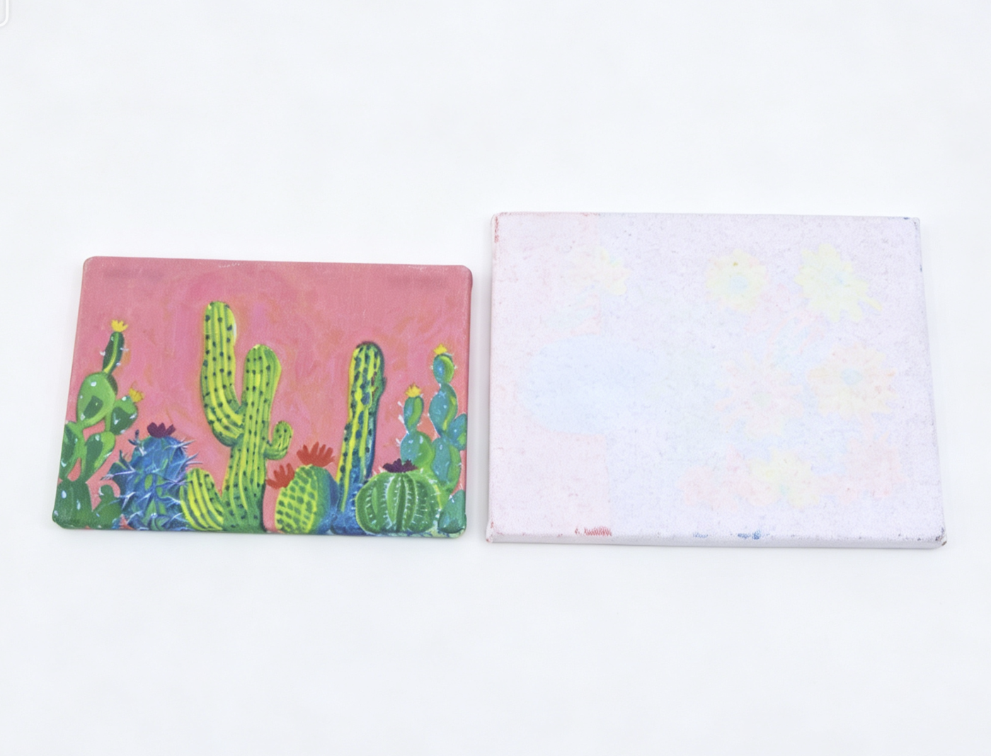 2Pcs Cactus Wall Art artboard For 18'' Doll Saige Art Set