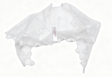 Authentic American Girl White Floral Lace Triangle Headscarf FOR 18'' DOLL