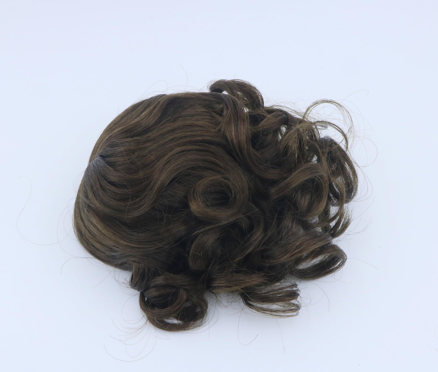 Authentic American Girl Dark Brown Short Curly Doll Wig for 18'' Doll Accessories