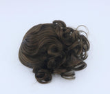 Authentic American Girl Dark Brown Short Curly Doll Wig for 18'' Doll Accessories
