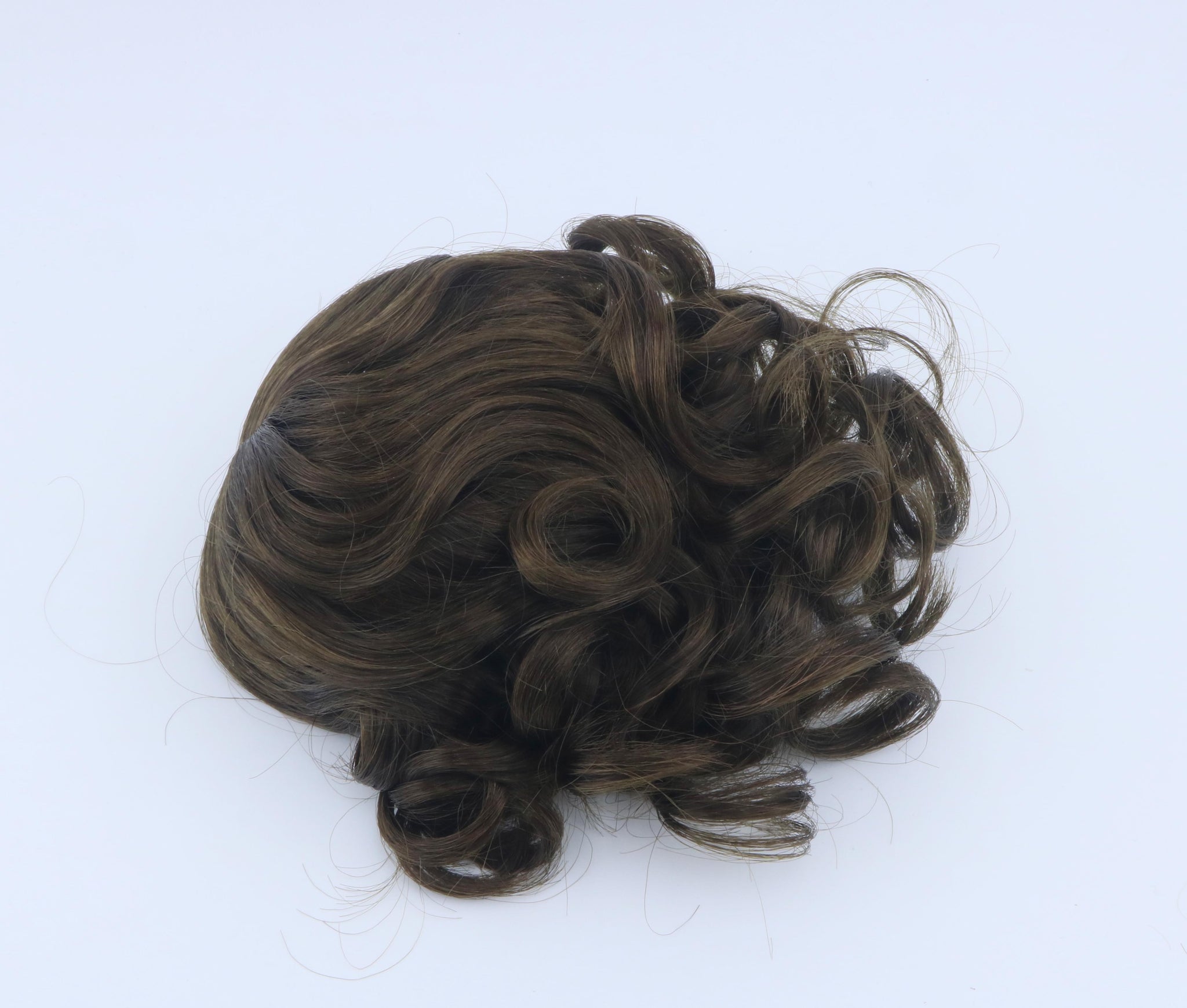 Authentic American Girl Dark Brown Short Curly Doll Wig for 18'' Doll Accessories