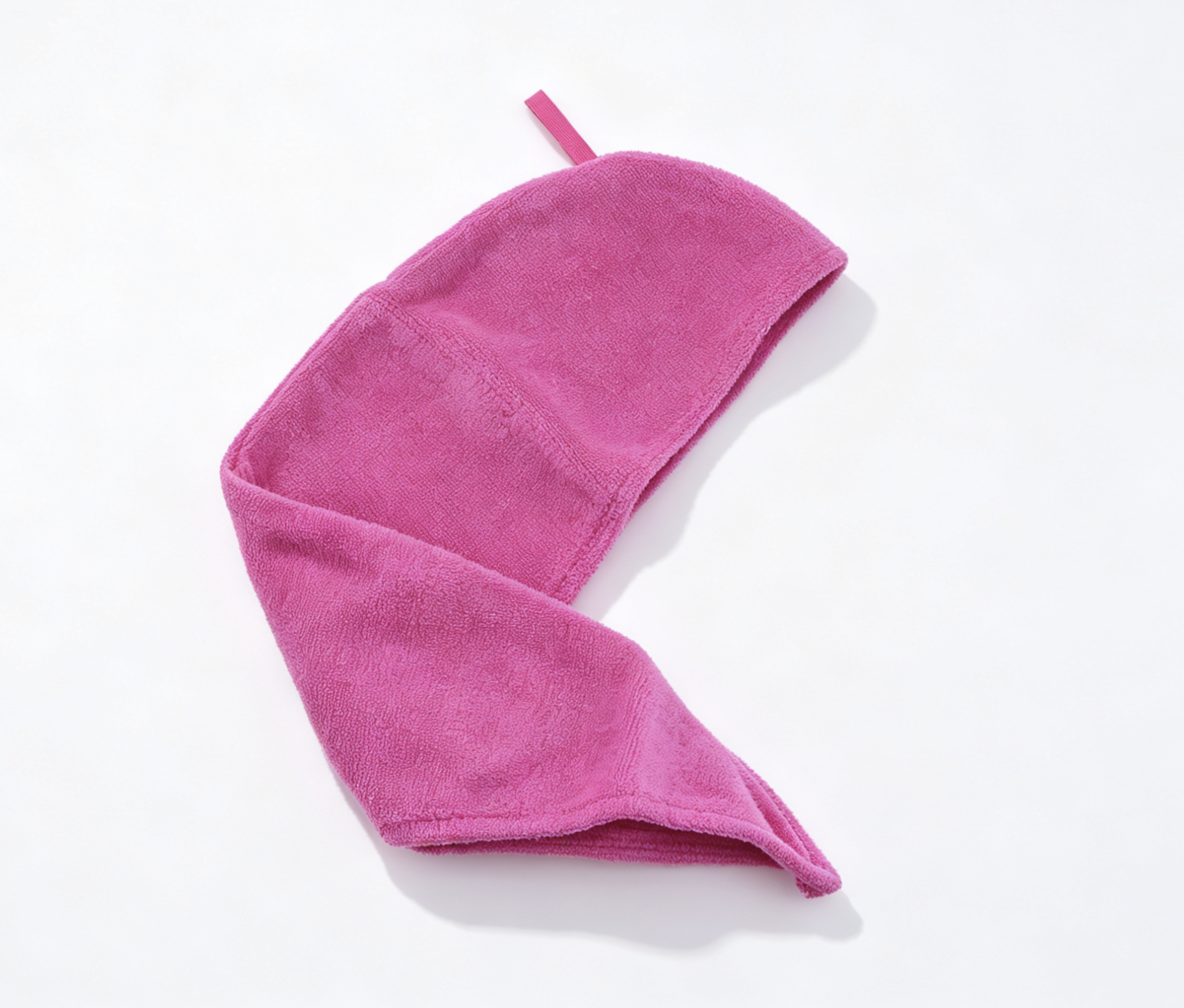 Pink Terry Cloth Head Wrap for 18'' Doll Retro 70s Groovy Bathroom Pretend Play