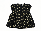 American Girl Limited Edition Black & Gold Polka Dot Dress for 18'' Doll