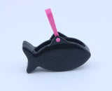 American Girl Black Pink Fish Bone Skeleton Purse From Truly Me Outfit Set – For 18" Dolls