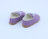 Authentic American Girl Purple Lace-Up Sneakers for 18'' Doll Shoes