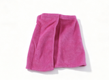 Pink Terry Cloth Towel Wrap for 18'' Doll Retro 70s Groovy Bathroom Pretend Play