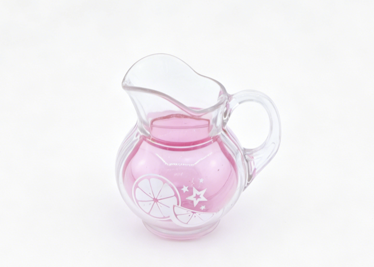 American Girl Pink Lemonade Pitcher for 14.5'' doll Wellie Wishers Birthday Treat Accessory
