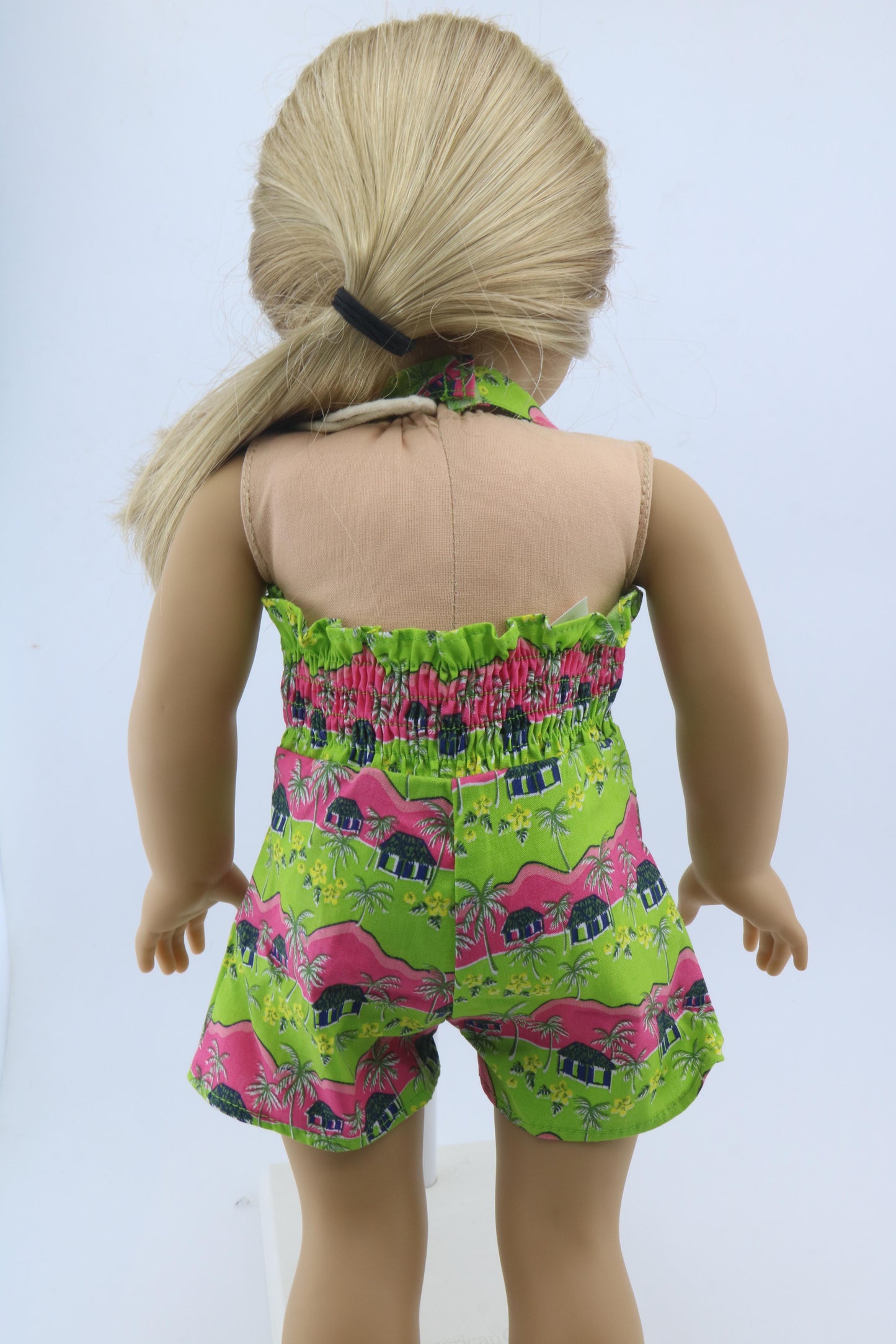 American Girl Tropical Island Print Halter Romper (Truly Me Series) – For 18" Dolls