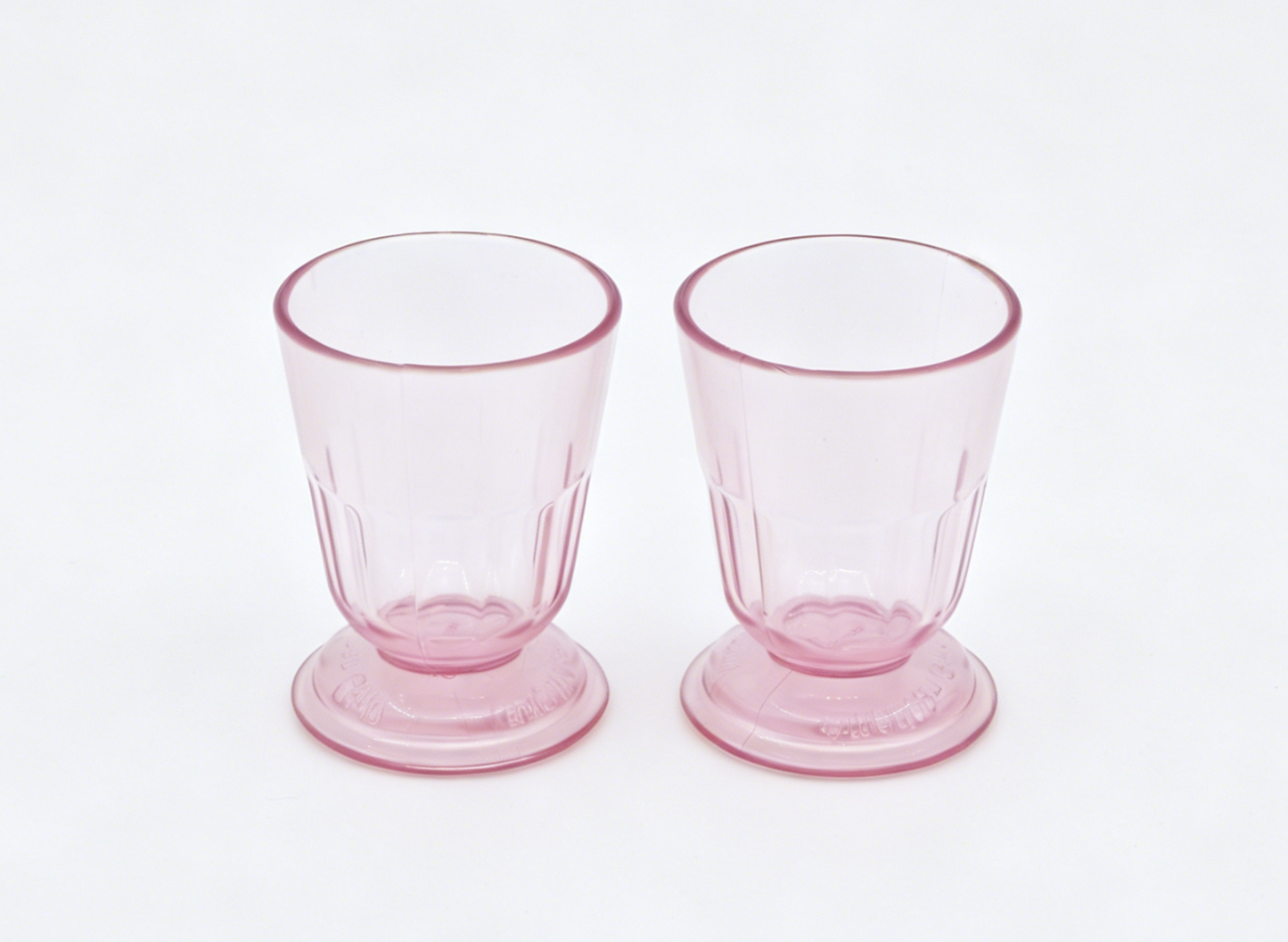 American Girl Pink Plastic Tumbler Cups Set of 2 - For 18" Dolls