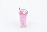 Authentic American Girl Pink Polka Dot Drink Cup Prop FOR 18'' DOLL