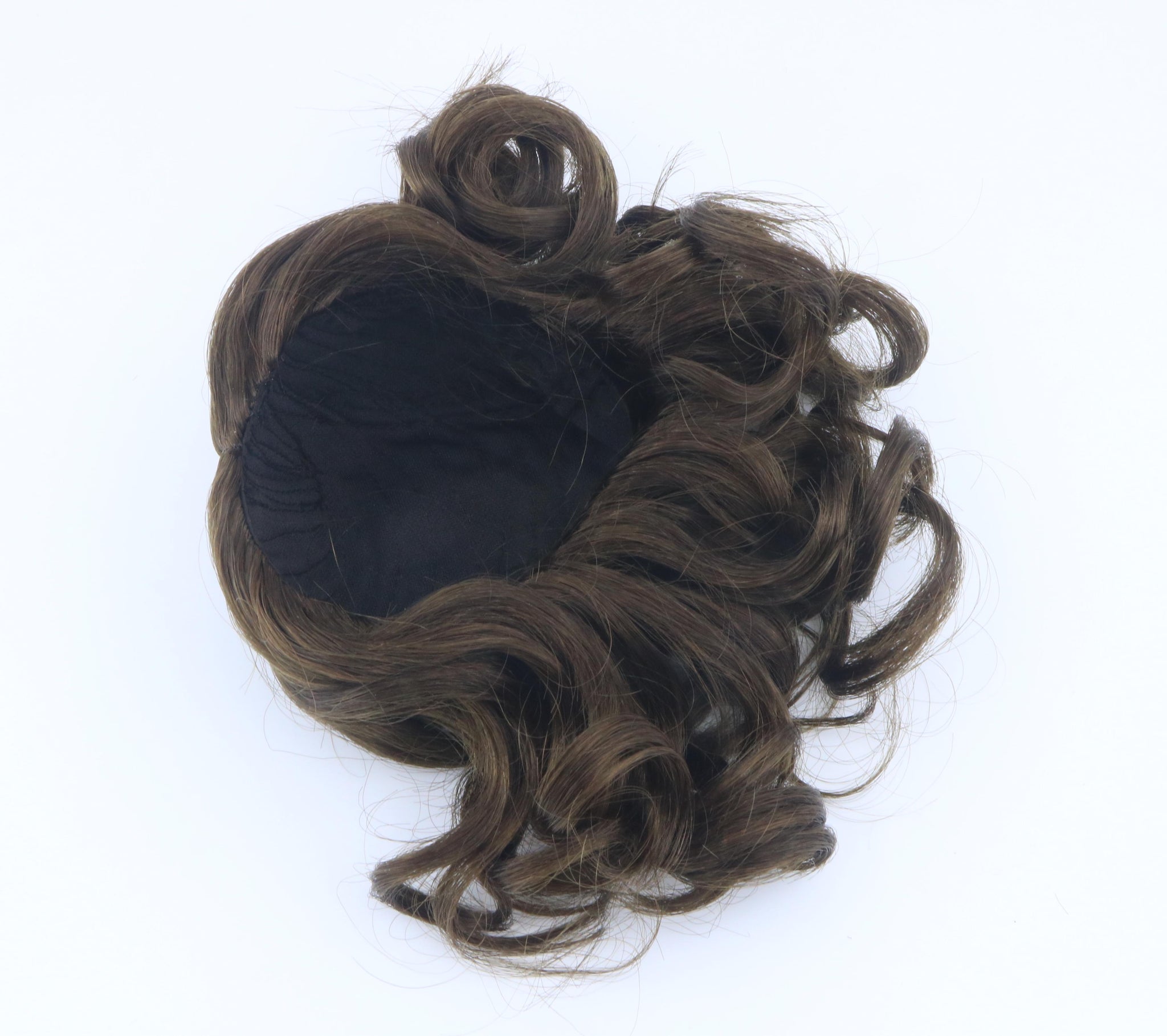 Authentic American Girl Dark Brown Short Curly Doll Wig for 18'' Doll Accessories