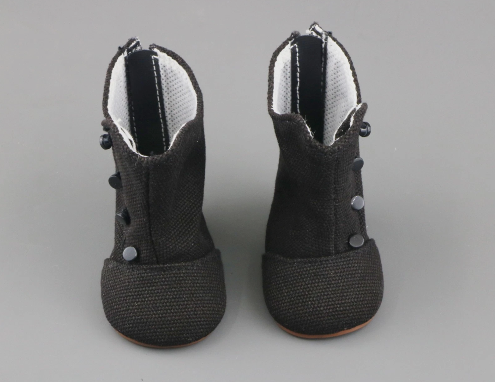 Addy Black Meet Boots for 18'' doll shoes outfit