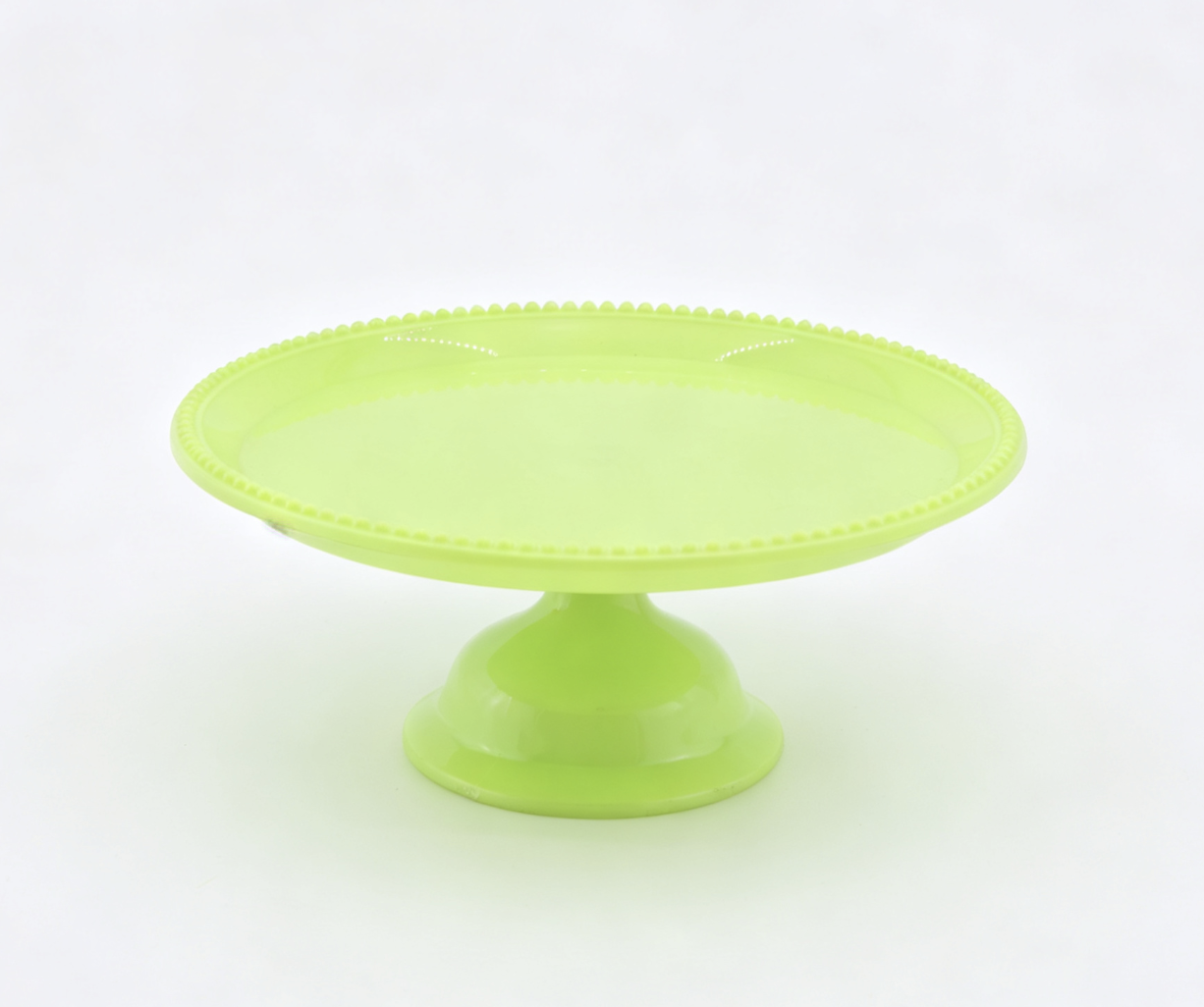 Lime Beaded Cake Stand For 18'' Doll Kitchen Accessory