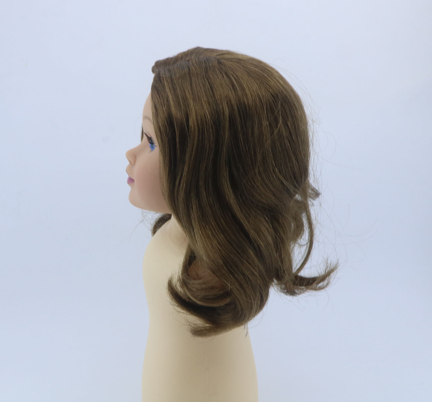 Authentic American Girl Brown Wavy Wig Replacement Part for 18" Doll