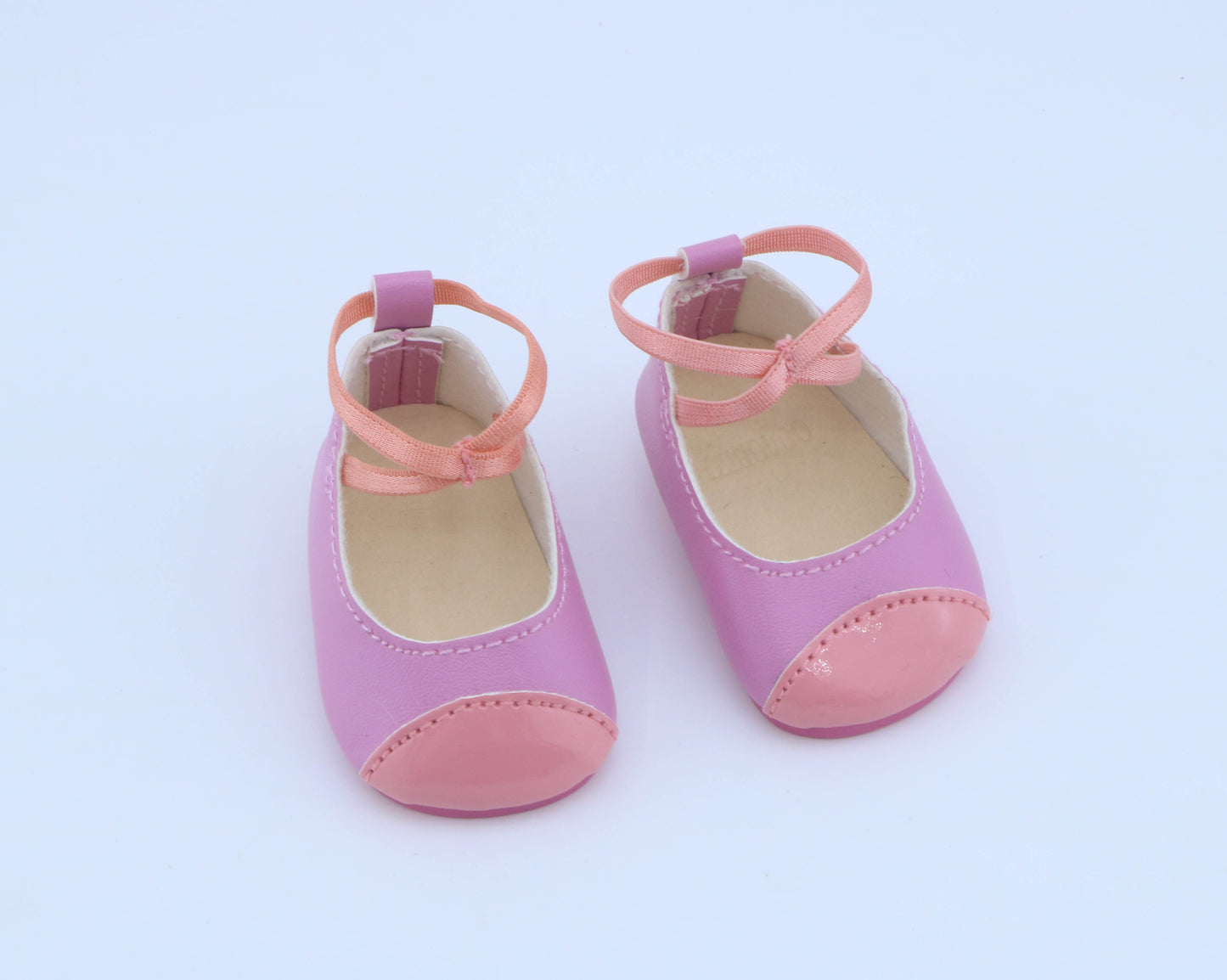 Authentic American Girl Pink Two-Tone Mary Jane Shoes for 18'' Doll Shoes
