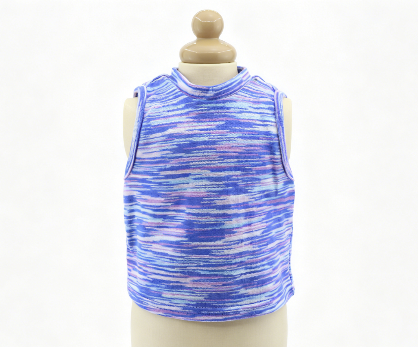 Authentic American Girl Purple Marled Knit Tank Top For 18'' Doll