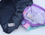 American Girl Purple "44" Sporty Top & Denim Pleated Skirt Set - For 18" Dolls