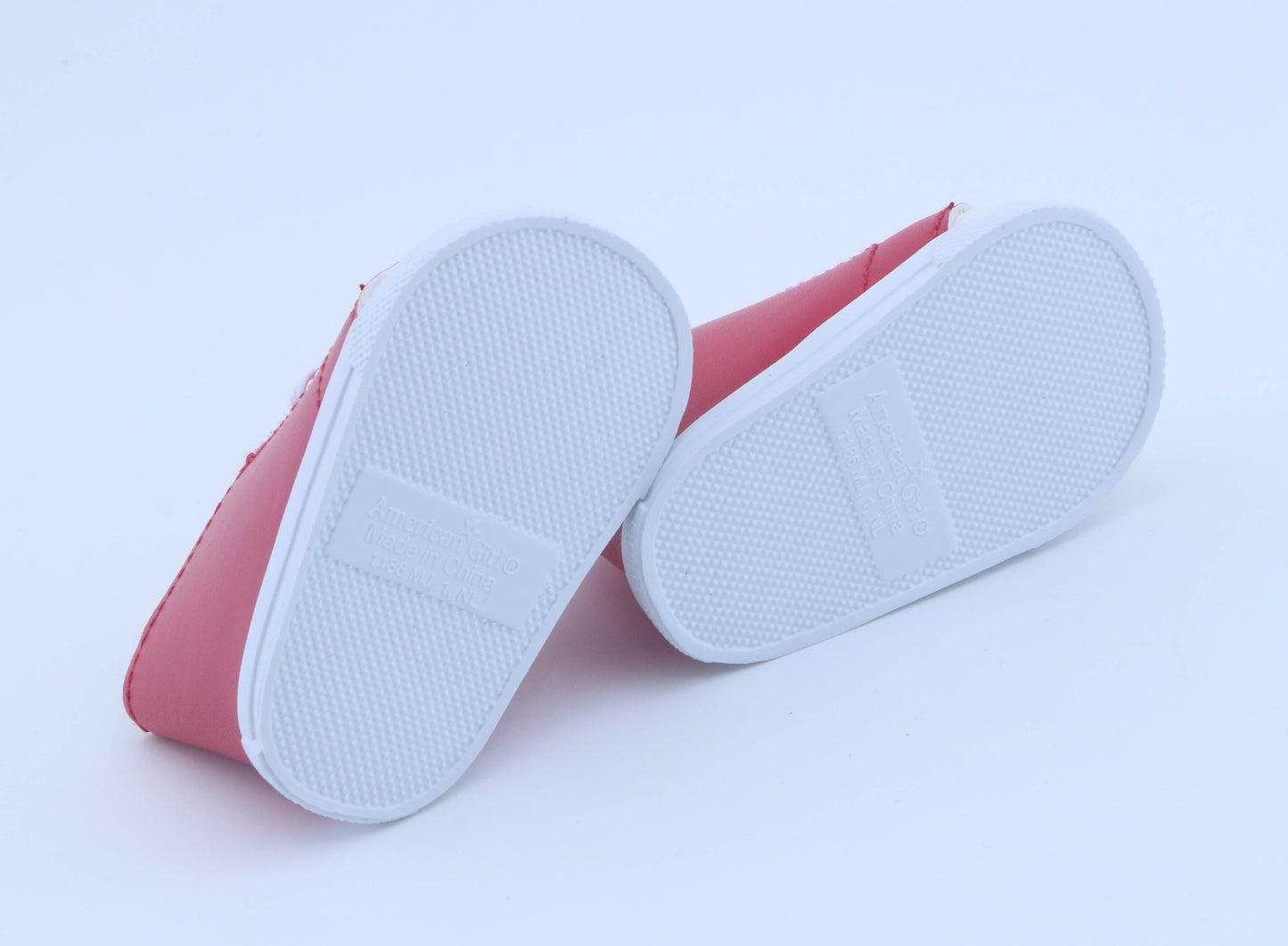 Authentic American Girl Red & White High-Top Sneakers for 18'' Doll Shoes
